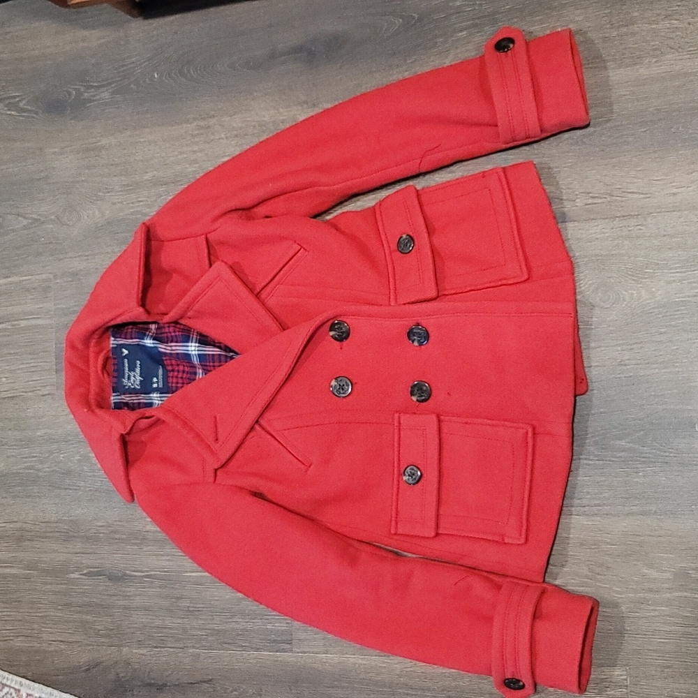 🥰Red coat